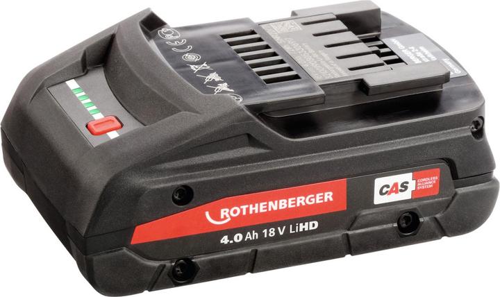 Rothenberger Batterie 18 V 4,0 Ah Li-HD rechargeable (18 V)