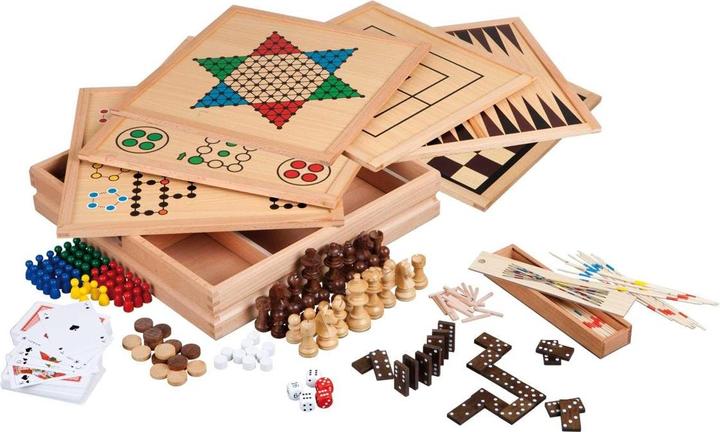 Immagine prodotto Philos Legno Premium Edition collezione di giochi 100 (Tedesco, Francese)