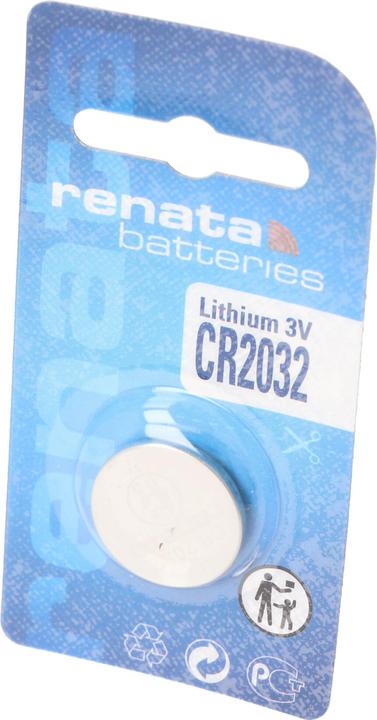 Produktbild Renata CR2032 Lithium Batterie, Lithiumzelle CR2032, 3V (1 Stk., 225 mAh)