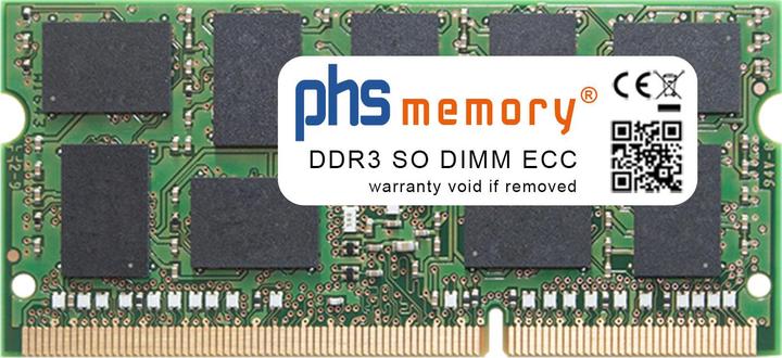 Actual product image PHS-memory 8GB RAM memory for Supermicro SuperServer 5028A-TN4 DDR3 SO DIMM ECC 1600MHz PC3L-12800P (Supermicro SuperServer 5028A-TN4, 1 x 8GB)