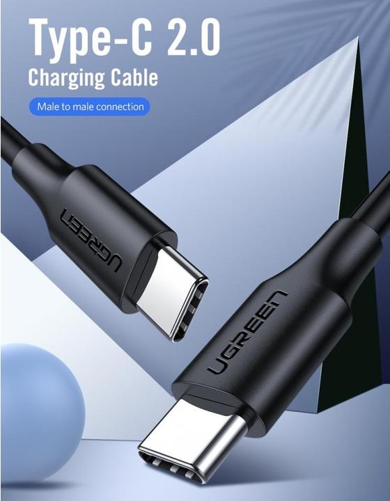 Actual product image Ugreen USB C – USB C (1.50 m, USB 2.0)