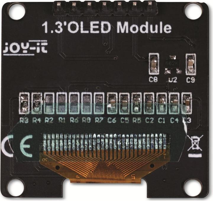 Produktbild Joy-it SBC-OLED01.3 Display-Modul 3.3 cm (1.3" ) 128 x 64 Pixel Passend für (Entwicklungskits): Arduino, Ra