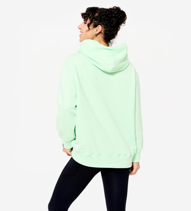 Actual product image Domyos Hoodie Damen Oversize - 520 hellgrün (XXL)