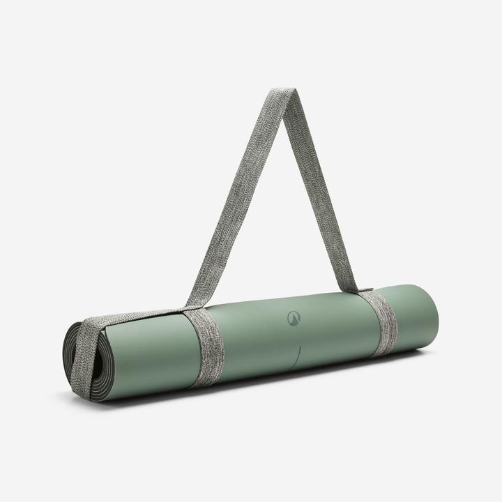 Image du produit Kimjaly Tapis yoga ultra adhérent 185cm x 65 cm x 4mm - vert foncé (4 mm)