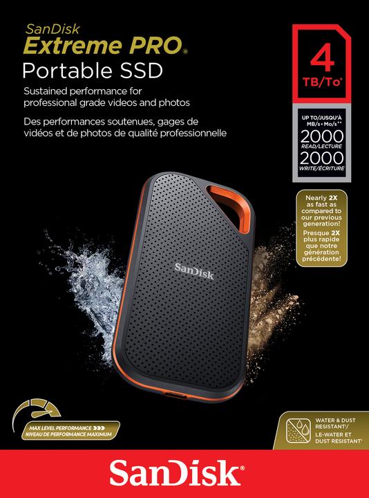 Image du produit SanDisk Extreme PRO Portable (4000 Go)