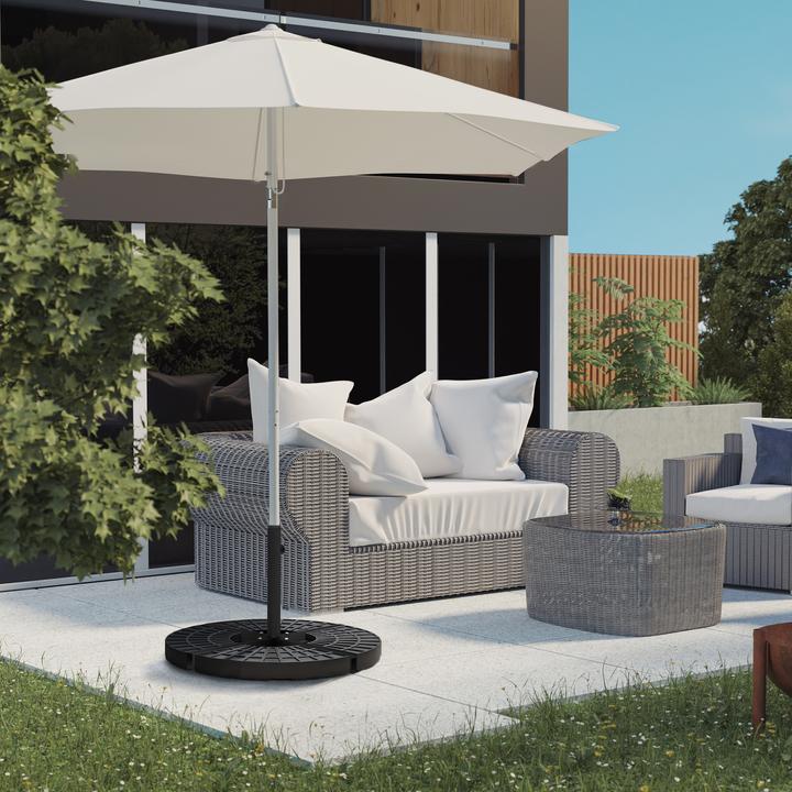 Produktbild Outsunny Schirmständer Kreuzfuss für Durchmesser von 32 - 48 mm