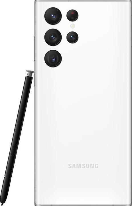 Produktbild Samsung Galaxy S22 Ultra EU (256 GB, Phantom White, 6.80", Dual SIM, 108 Mpx, 5G)