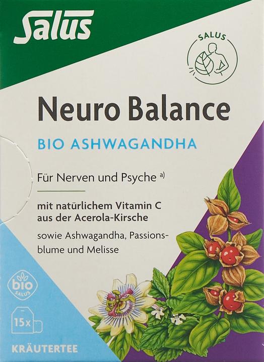 Actual product image Salus Neuro Balance Ashwagandha Tea Organic (30 g)