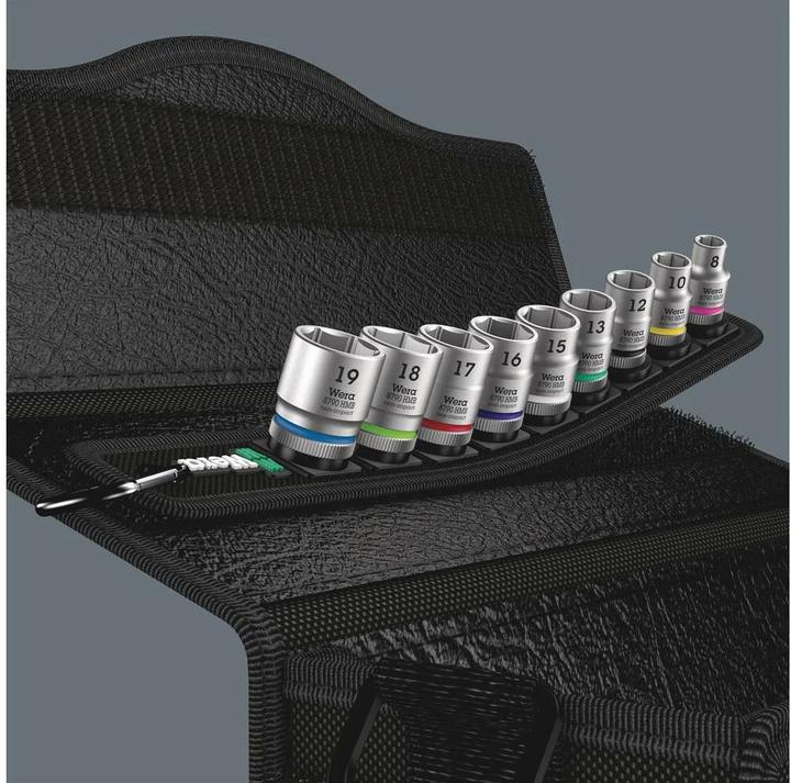 Actual product image Wera Belt B 4 Zyklop socket set