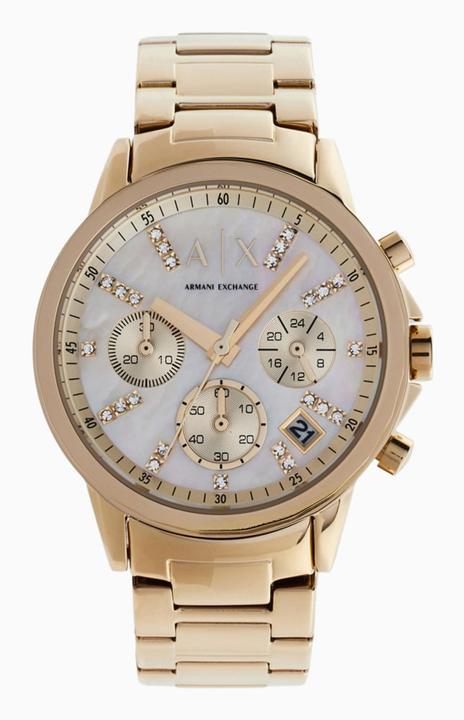 Immagine prodotto Armani Exchange Lady Banks (Orologio da polso analogico, Cronografo, 36 mm)
