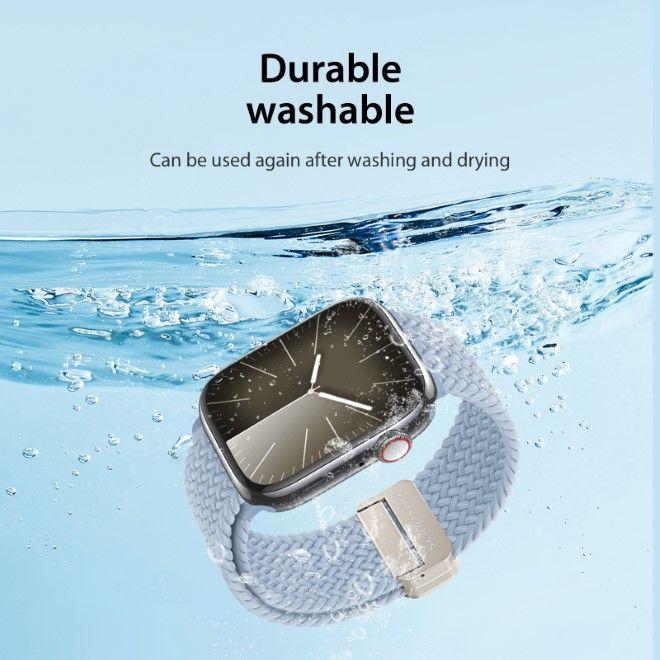Immagine prodotto Dux Ducis Bracciale Mixture Pro per Apple Watch 42mm/44mm/45mm/49mm - Azzurro (49 mm, 42 mm, 44 mm, 45 mm, Nylon)