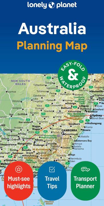 Immagine prodotto Mappa di pianificazione dell'Australia