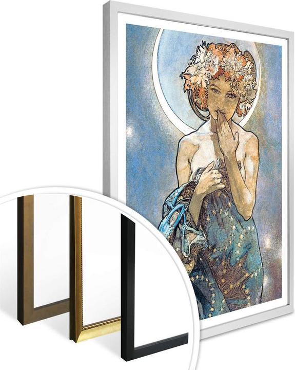 Image du produit Trenddeko Étoiles : la lune (40 x 50 cm)