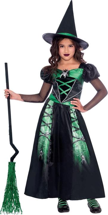 Image du produit Amscan Costume enfant Spider Witch âge 4-6 ans (4, 5, 6)