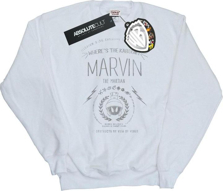 Immagine prodotto Looney Tunes Marvin The Martian Where's The Kaboom Felpa Donna (XL)