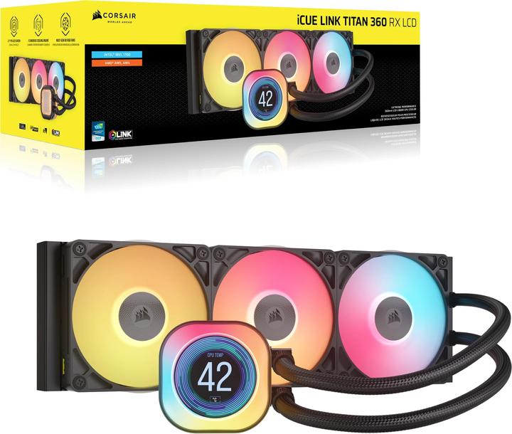 Produktbild Corsair iCUE Link Titan RX 360