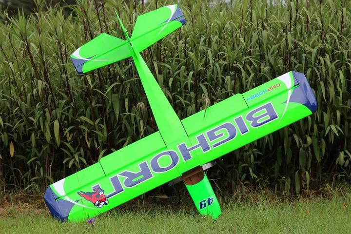 Produktbild OMPHobby Bighorn Pro 49" mit Landeklappen grün ARF 1250 mm (Kunstflug)
