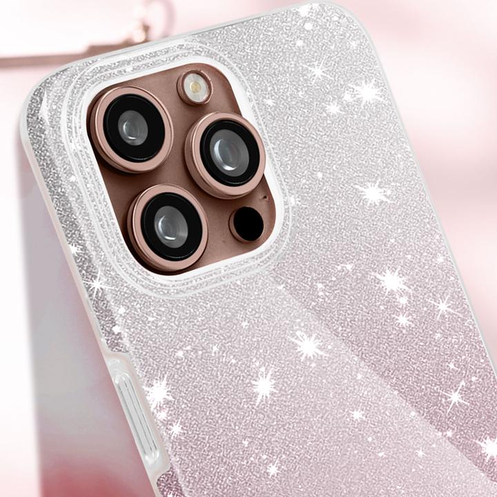 Image du produit Avizar Série d'étuis à paillettes (Apple iPhone 16 Pro)