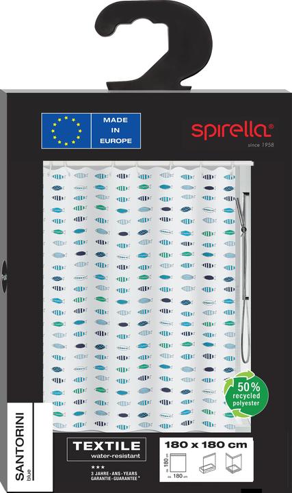 Produktbild spirella Santorini (180 x 180 cm)