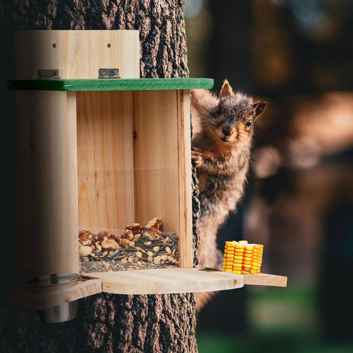 Actual product image Relaxdays Squirrel feeder