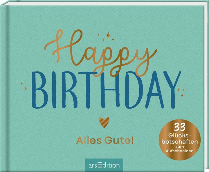 Produktbild Buch Happy Birthday - Alles Gute! (Deutsch, 2024)