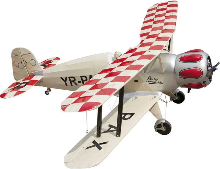Produktbild Seagull Models Bücker Bü-133 Jungmeister Doppeldecker In Holzbauweise (Scale Modell)