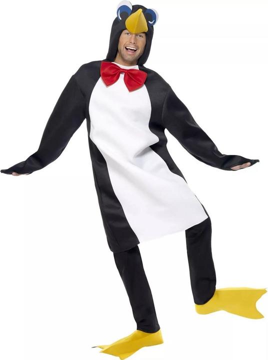 Actual product image Smiffys Unisex Adult Penguin Costume Set (One size)