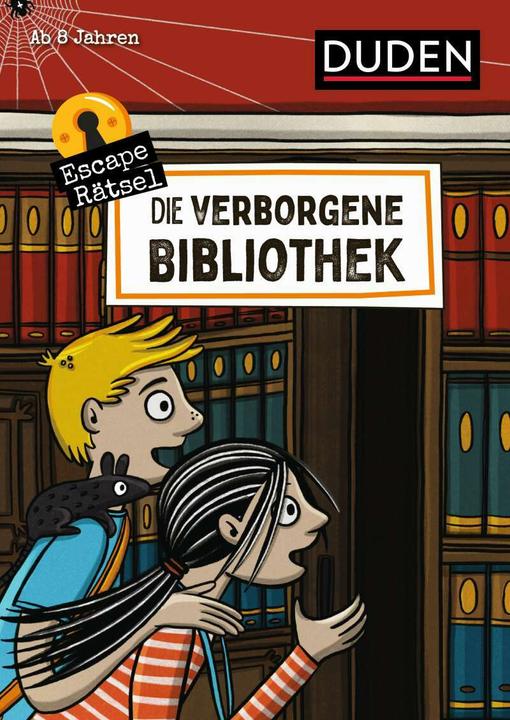 Image du produit Énigmes d'évasion - La bibliothèque cachée (Allemand, Ulrike Rogler, Le coin de Janine, 2021)