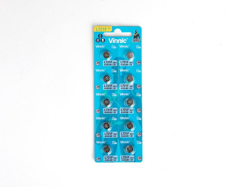 Image du produit Vinnic 10 pièces AG11 (1 pcs, 22 mAh)