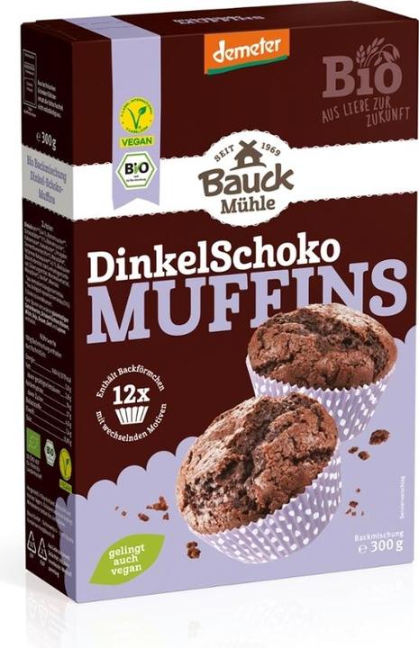 Produktbild Bauckhof Dinkel Muffins Schoko Backmischung Bio (300 g)
