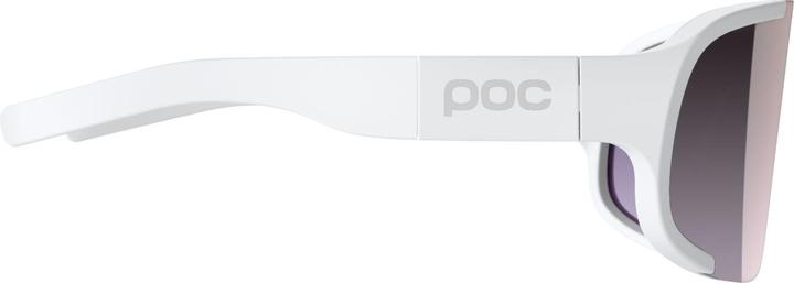 Actual product image Poc Aspire Mid sports glasses (Hydrogen White, Partly Sunny Silver, clarity road-sunny gold)