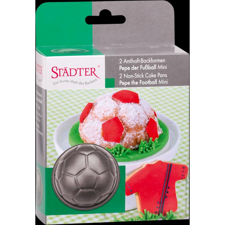 Actual product image Städter Non-stick baking tins 2pcs Pep the football