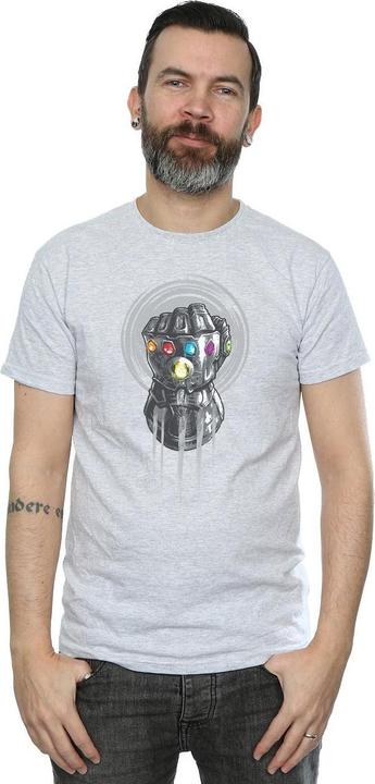 Actual product image Universal Textiles Mens Gauntlet Cotton T-Shirt (3XL)