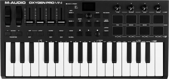 Actual product image M-Audio Oxygen Pro Mini (Controller)