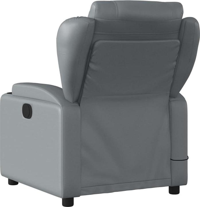 Produktbild VidaXL Massagesessel Grau Kunstleder,Farbe: Grau,Material