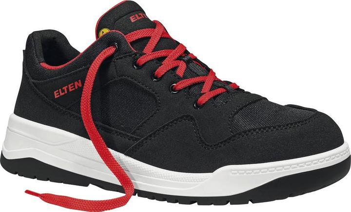 Elten Heren S3 veiligheidsschoenen "MAVERICK black low" zwart maat 39 (S1P, 39)