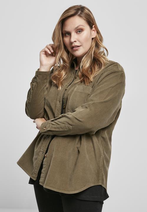 Actual product image Urban Classics Long sleeve shirt Corduroy Oversized (M)