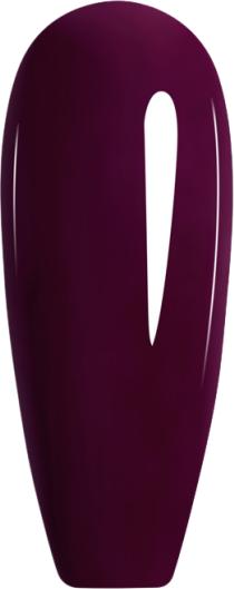 Actual product image Canni Gel lacquer 9098 UV/LED (Dark aubergine, UV gel varnish)