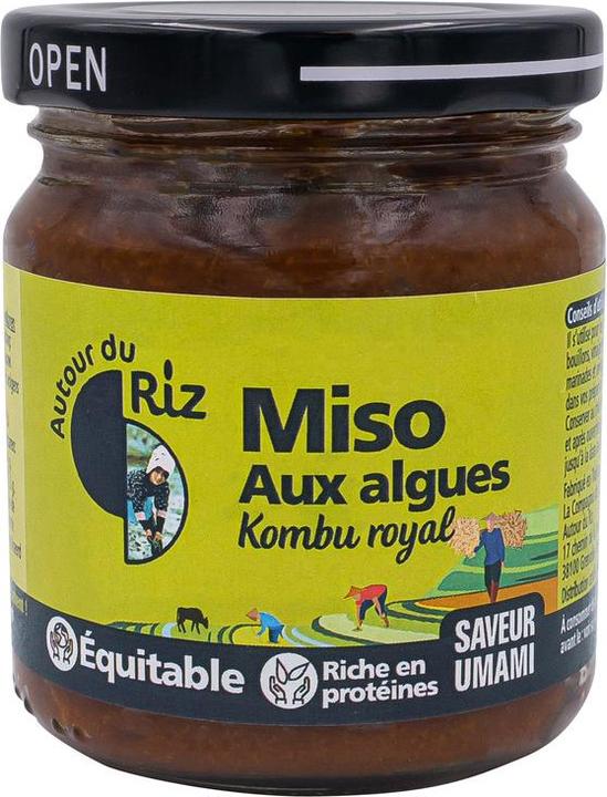 Autour du Riz Miso mit Algen Königlicher Kombu