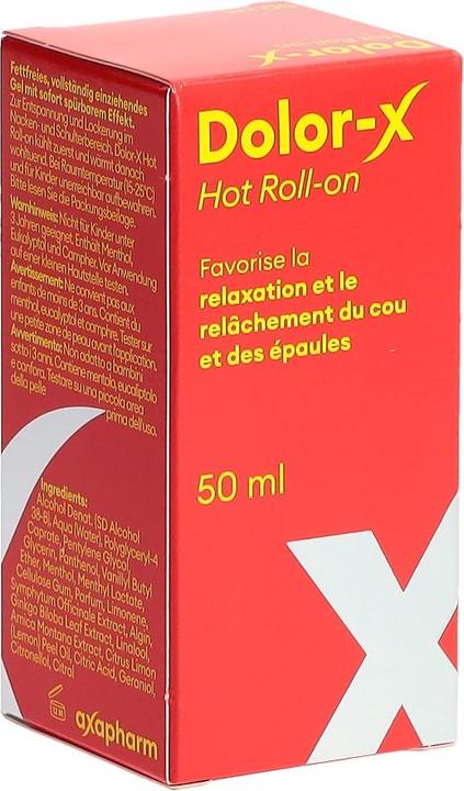 Image du produit Dolor-X Hot Roll-on gel (1 x, 50 ml, 90 g)