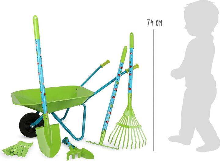 Produktbild small foot Grosses Gartenset mit Schubkarre