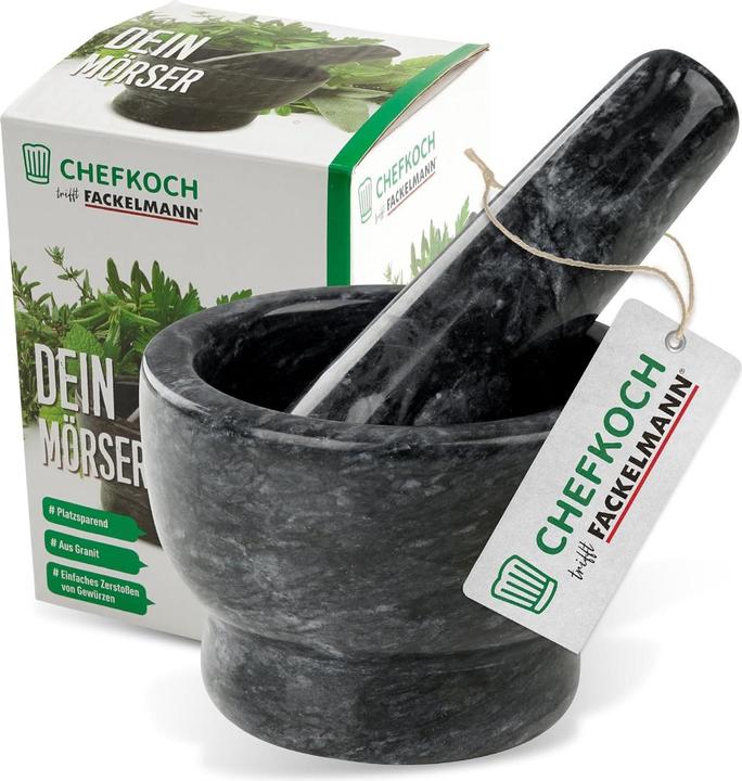 Image du produit Fackelmann Chefkoch Mörser mit Stössel