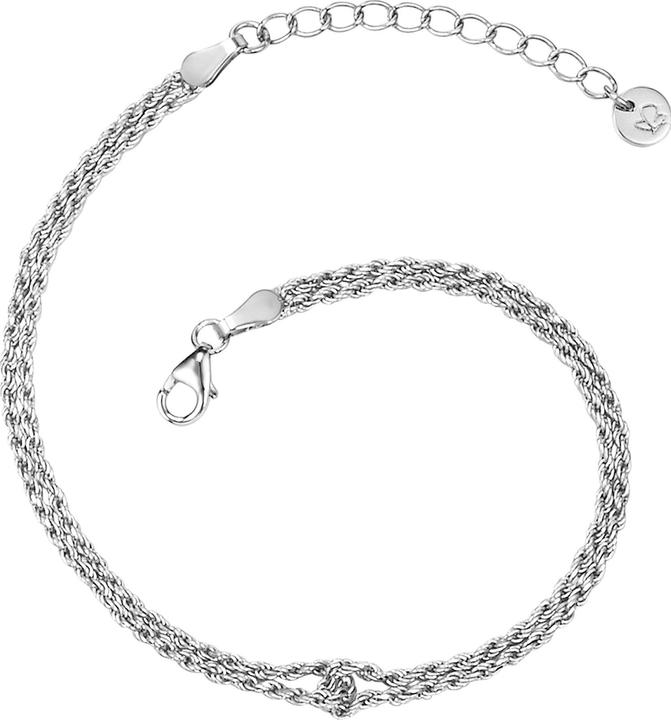 Produktbild Glanzstücke München Damen Sterling Silber silber 17,0 cm Basislänge + 3,0 cm Verlängerung - 23770 (17 cm, Sterling Silber)