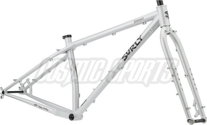 Surly Krampus MTB frame kit, 29+, XL, first loser silver