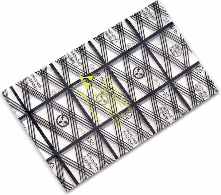 Produktbild Quadrios ESD-Beutel (L x B) 75 mm x 125 mm leitfähig ESD-Kennbuchstabe C 10 S (10 Stück)