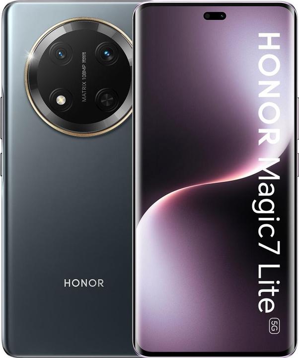Produktbild Honor Magic7 Lite (256 GB, Titanium Black, 6.78", SIM + eSIM, 108 Mpx, 5G)