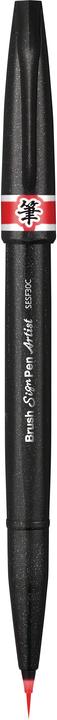 Immagine prodotto Pentel Penna a pennello Sign Pen Brush Artist (Rosso, 1 x)