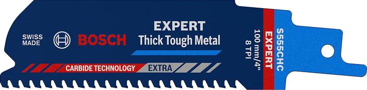Image du produit Bosch Professional Zubehör Lame de scie sabre EXPERT 'Thick Tough Metal' S 555 CHC, 1 pièce