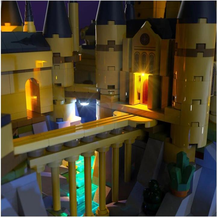 Produktbild Light my bricks LMB 2.0 LED Licht Set für LEGO 76419 Harry Potter Schloss Hogwarts mit Schlossgelände