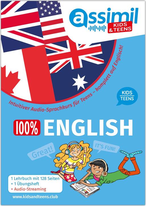 Produktbild 100% English - Kids & Teens (Englisch, ASSiMiL GmbH, 2020)
